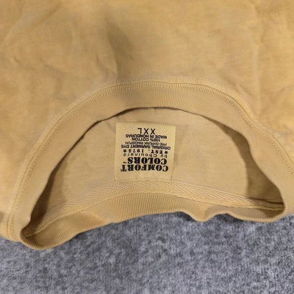 Comfort Colors California Eagles Yellow Tee - Picture 5 of 9